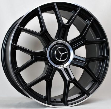 19" 5*112 9,5 ET40 66,45 XN 5109 Matte BML (AMG Гравировка на алюминиевой крышке)