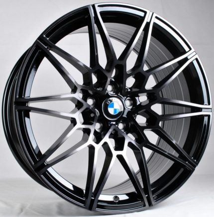 19" 5*112 9.5 ET35 66.45 ANZ-0065(R) BMF Black Varnish