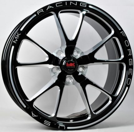 18" 5*114.3 8.5 ET38 73.1  ZB-3007 BLACK Milling